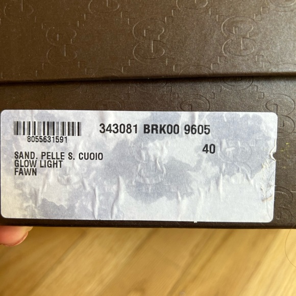 Sz 40 Gucci Gold Platform Shoes Gold - Picture 8 of 8